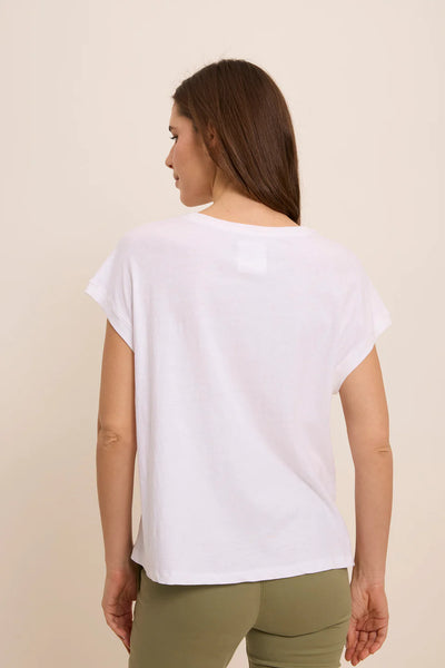 Five Jeans - Cactus Tee - White