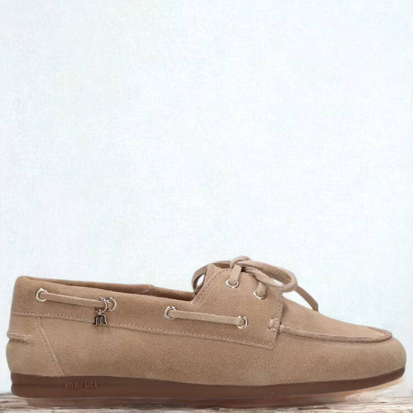 Maruti Footwear - Eliza Suede Loafer - Sand