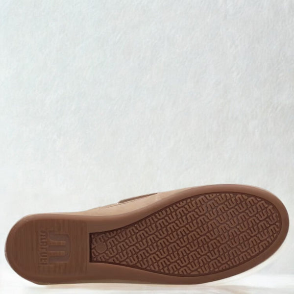 Maruti Footwear - Eliza Suede Loafer - Sand
