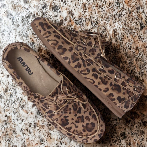 Maruti Footwear - Eliza Loafer - Leopard Print