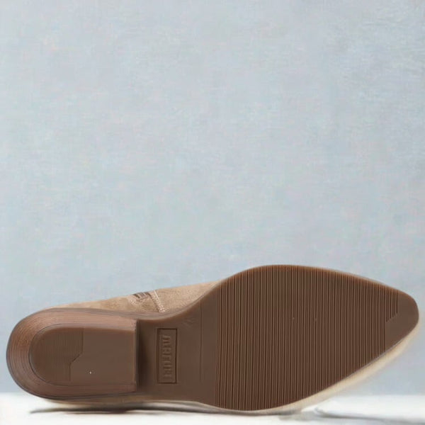 Maruti - Tonny Suede Fringe Boot - Sand