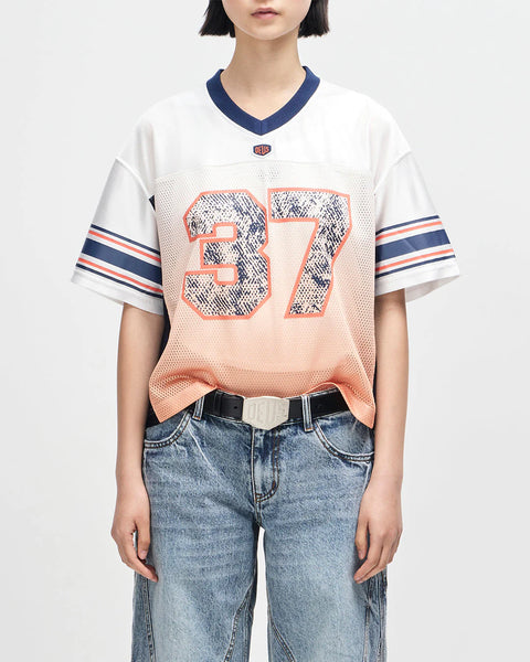 Deus Ex Machina - San Remo NO. 37 Top - Flame Blanc