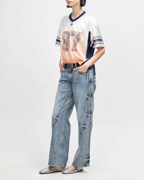 Deus Ex Machina - San Remo NO. 37 Top - Flame Blanc