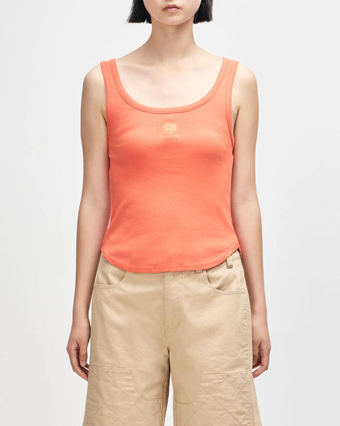 Deus Ex Machina - June Shield Tank - Flame Orange
