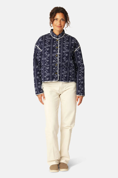 Ilse Jacobsen - Ottoma Quilted Jacket - Wildflower