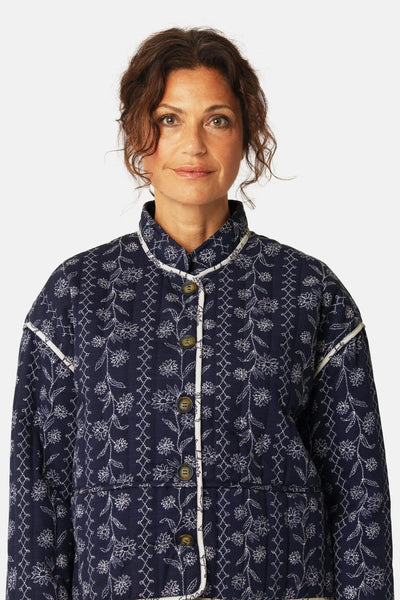 Ilse Jacobsen - Ottoma Quilted Jacket - Wildflower