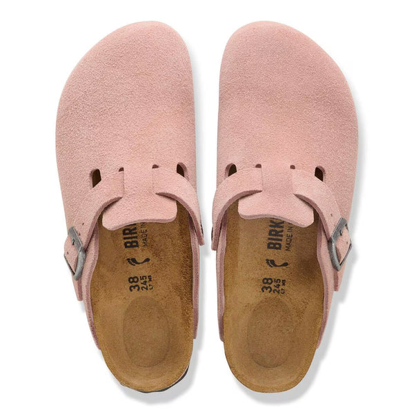 Birkenstock - Boston Suede - Pink Clay