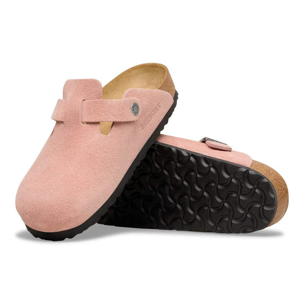 Birkenstock - Boston Suede - Pink Clay