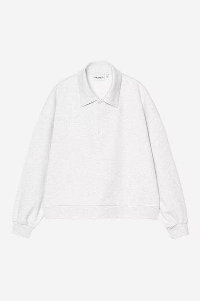 Carhartt - Brenta Polo Sweatshirt - Ash Heather