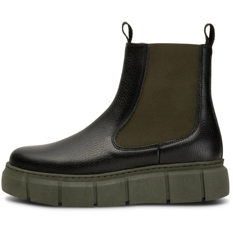 Shoe The Bear - Chelsea Boot - Black/Green
