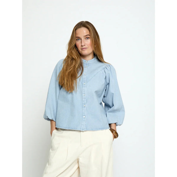 Minus Fashion - Msnew Solene Shirt - Skyway Blue