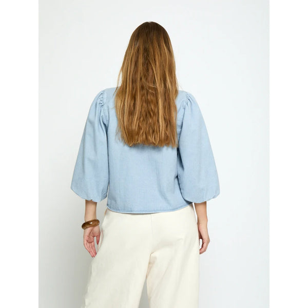 Minus Fashion - Msnew Solene Shirt - Skyway Blue