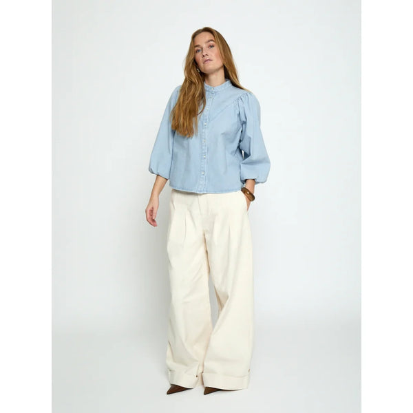 Minus Fashion - Msnew Solene Shirt - Skyway Blue