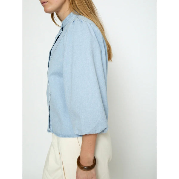 Minus Fashion - Msnew Solene Shirt - Skyway Blue