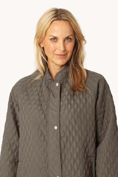 Ilse Jacobsen - Ally06 Quilted Jacket - Tarmac