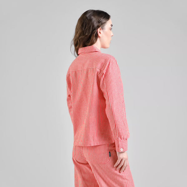 Dedicated - Stiby Workwear Jacket - Red Grenadine
