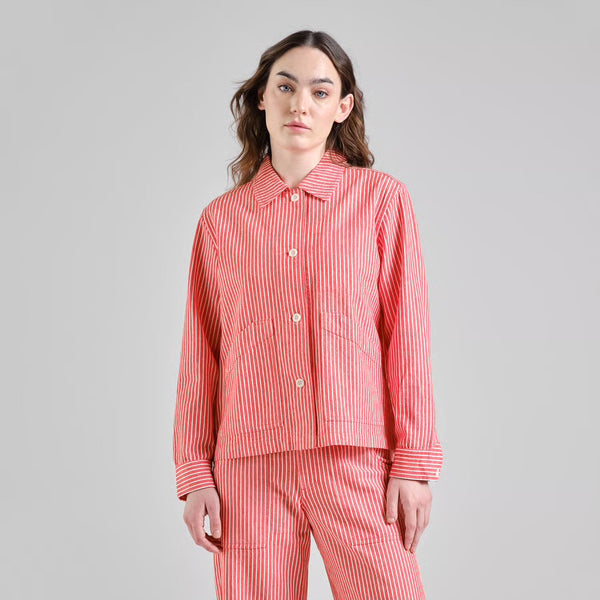 Dedicated - Stiby Workwear Jacket - Red Grenadine
