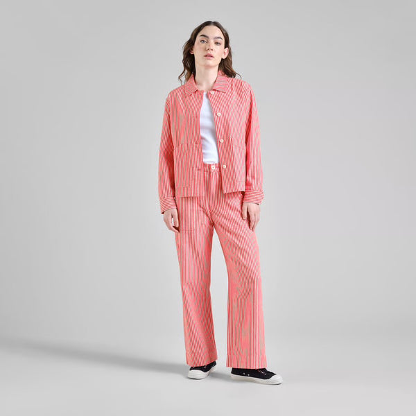 Dedicated - Stiby Workwear Jacket - Red Grenadine