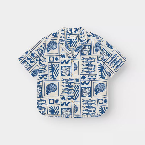 Dedicated - Torup Shirt - Ocean Squares