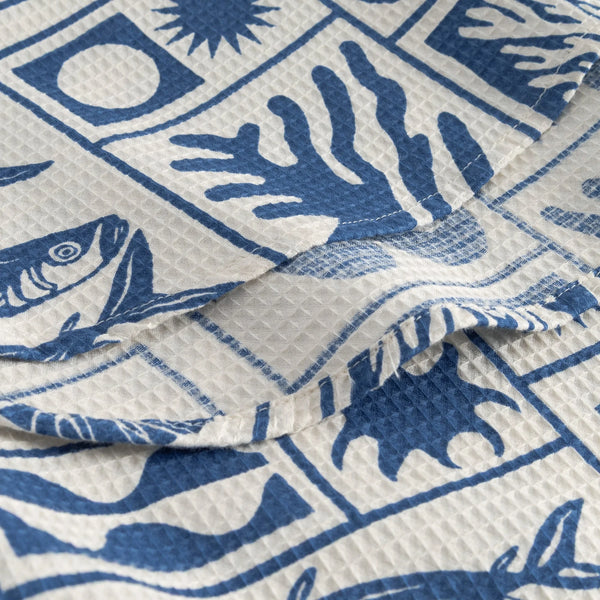 Dedicated - Torup Shirt - Ocean Squares