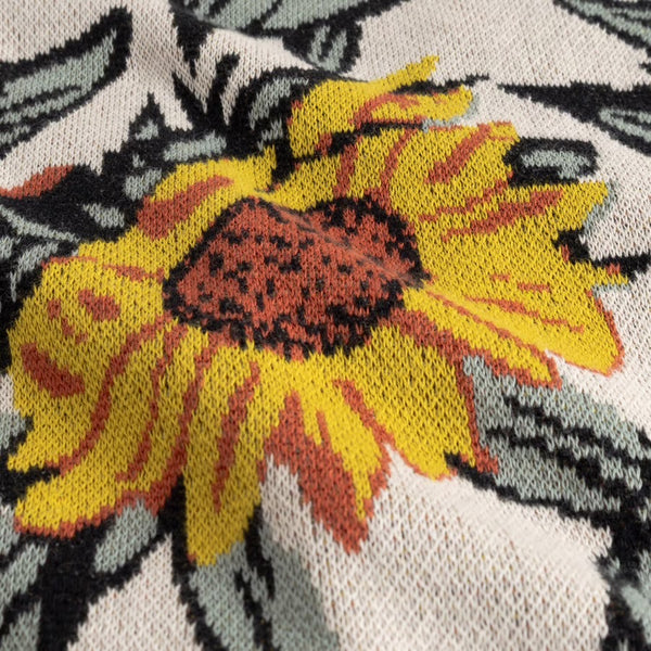 Dedicated - Kanan Sunflower Cardigan - Vanilla White