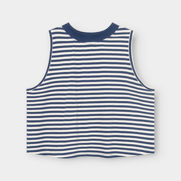 Dedicated - Namsos Stripes Top - Insignia Blue