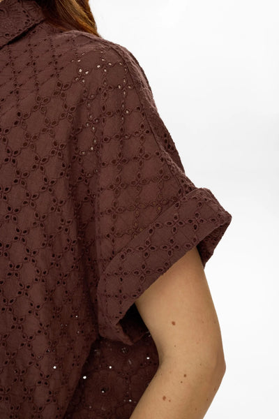 Numph - Nupalma Shirt - Chicory Coffee
