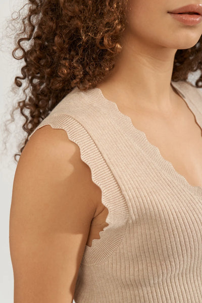 Numph - Nudeidra Vest Top - Irish Cream