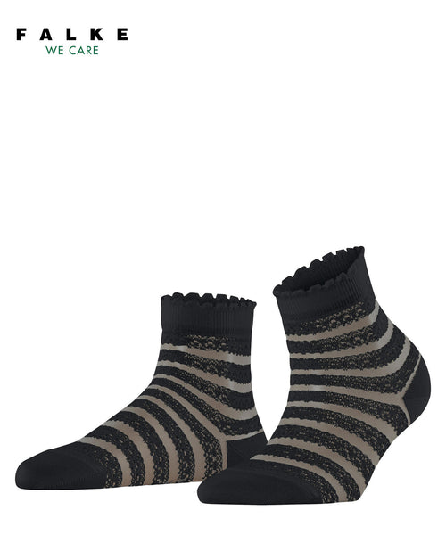 Falke - Border Lace Sock - Black