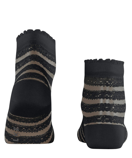 Falke - Border Lace Sock - Black