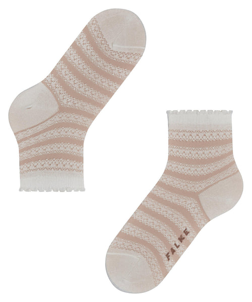 Falke - Border Lace Sock - Off White