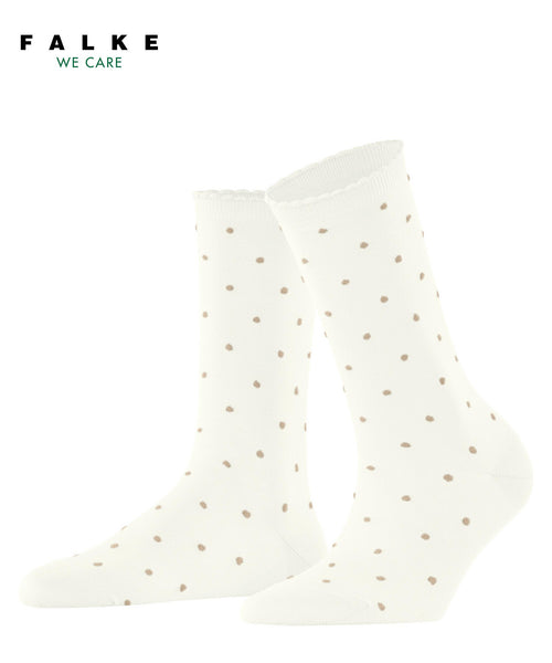 Falke - Spike Dot Sock - Off White