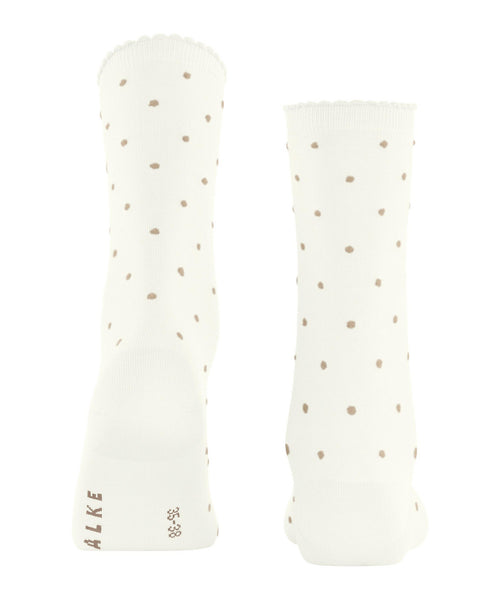 Falke - Spike Dot Sock - Off White