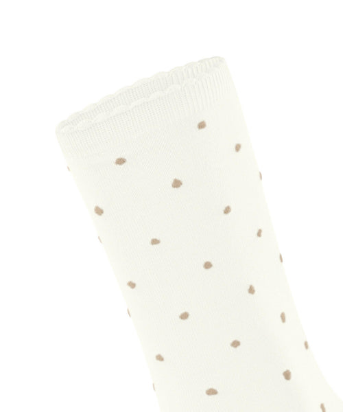 Falke - Spike Dot Sock - Off White