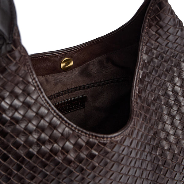 Depeche - Sofya Shoulder Bag - Dark Brown