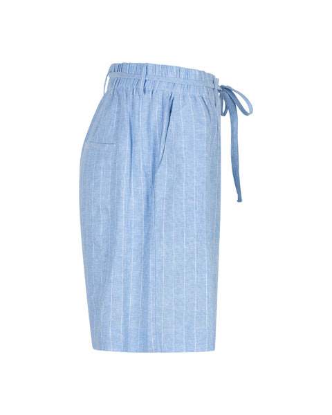 Red Button - Cami Linen Short - Light Blue
