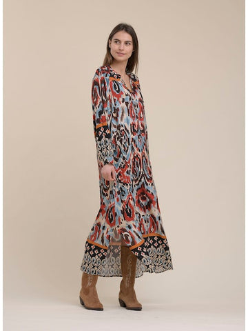 La Fee Maraboutee - Chandi Dress - Red/Blue