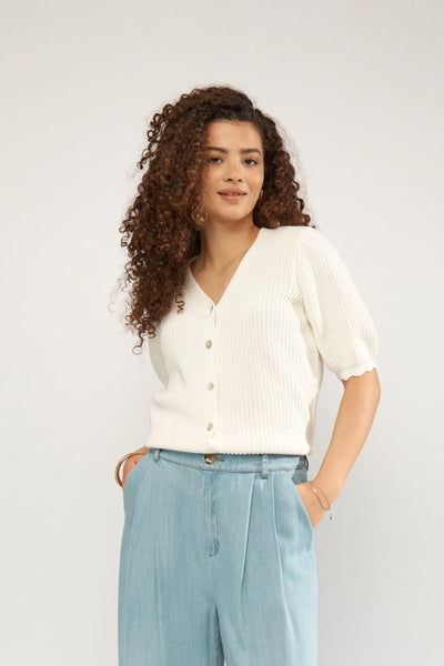 Numph - Numarley Cardigan - Cloud Dancer