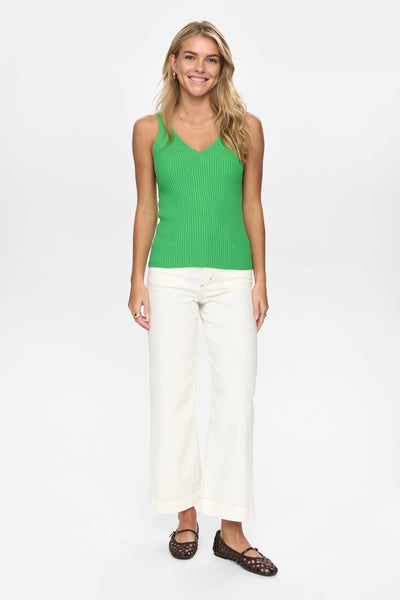 Numph - Nucerys Ribbed Vest - Classic Green