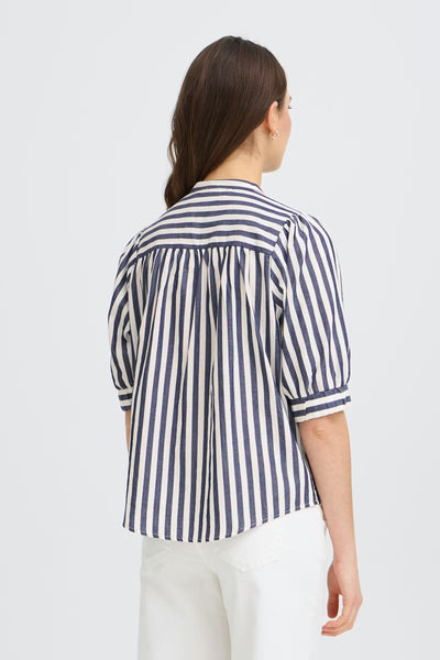 Fransa - Frdonnie Blouse 1 - Navy Blazer