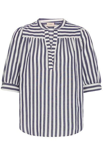 Fransa - Frdonnie Blouse 1 - Navy Blazer