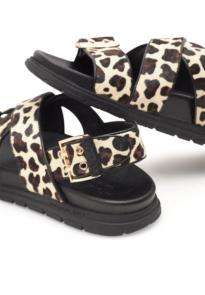 Woden - Tea Animal Sandal - Leopard