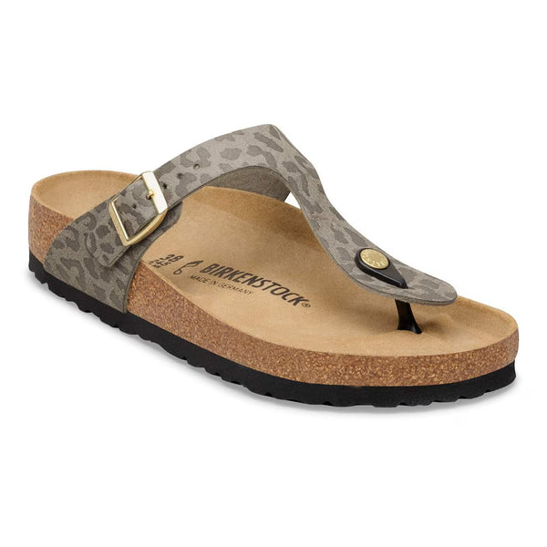 Birkenstock - Gizeh Synthetic Leo - Grey Taupe