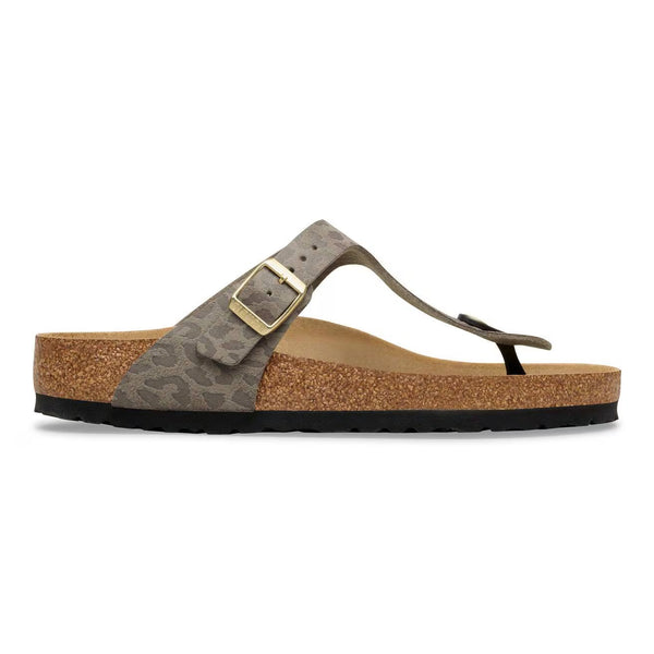 Birkenstock - Gizeh Synthetic Leo - Grey Taupe