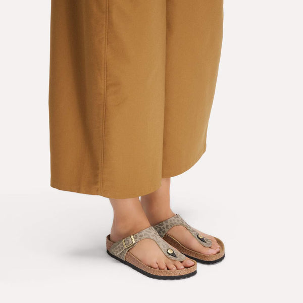 Birkenstock - Gizeh Synthetic Leo - Grey Taupe