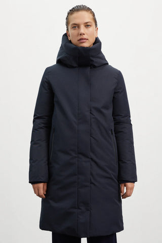 Ecoalf - Makalu Coat - Dark Navy/Black
