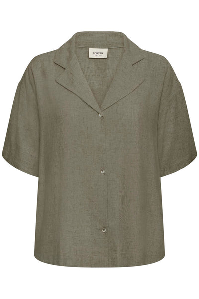 Fransa - Frjett Shirt 1 - Smokey olive