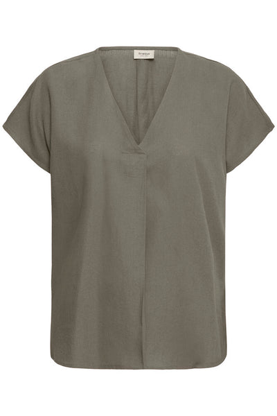 Fransa - Frjett Blouse 1 - Smokey Olive
