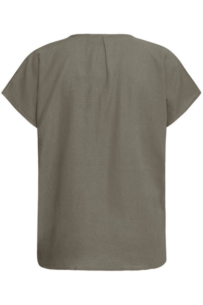 Fransa - Frjett Blouse 1 - Smokey Olive