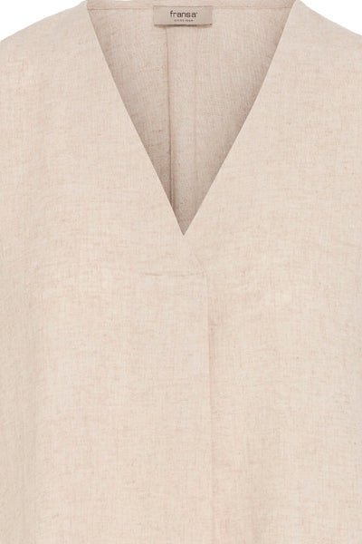 Fransa - Frjett Blouse 1 - Undyed